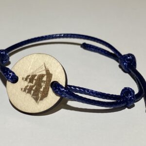 Bracelet - bateau à deux mats