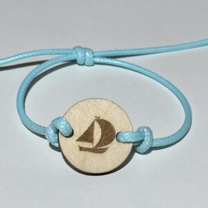 Bracelet - bateau à un mat