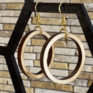 Boucles d'oreilles créoles modernes